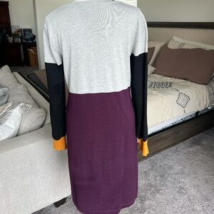 Sweater cozy dress for winter